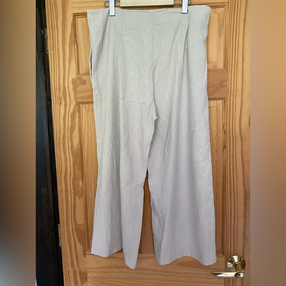 Dynamite linen wide-leg capri - Picture 3 of 3